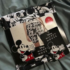 Disney Mickey Mouse Print Shorts